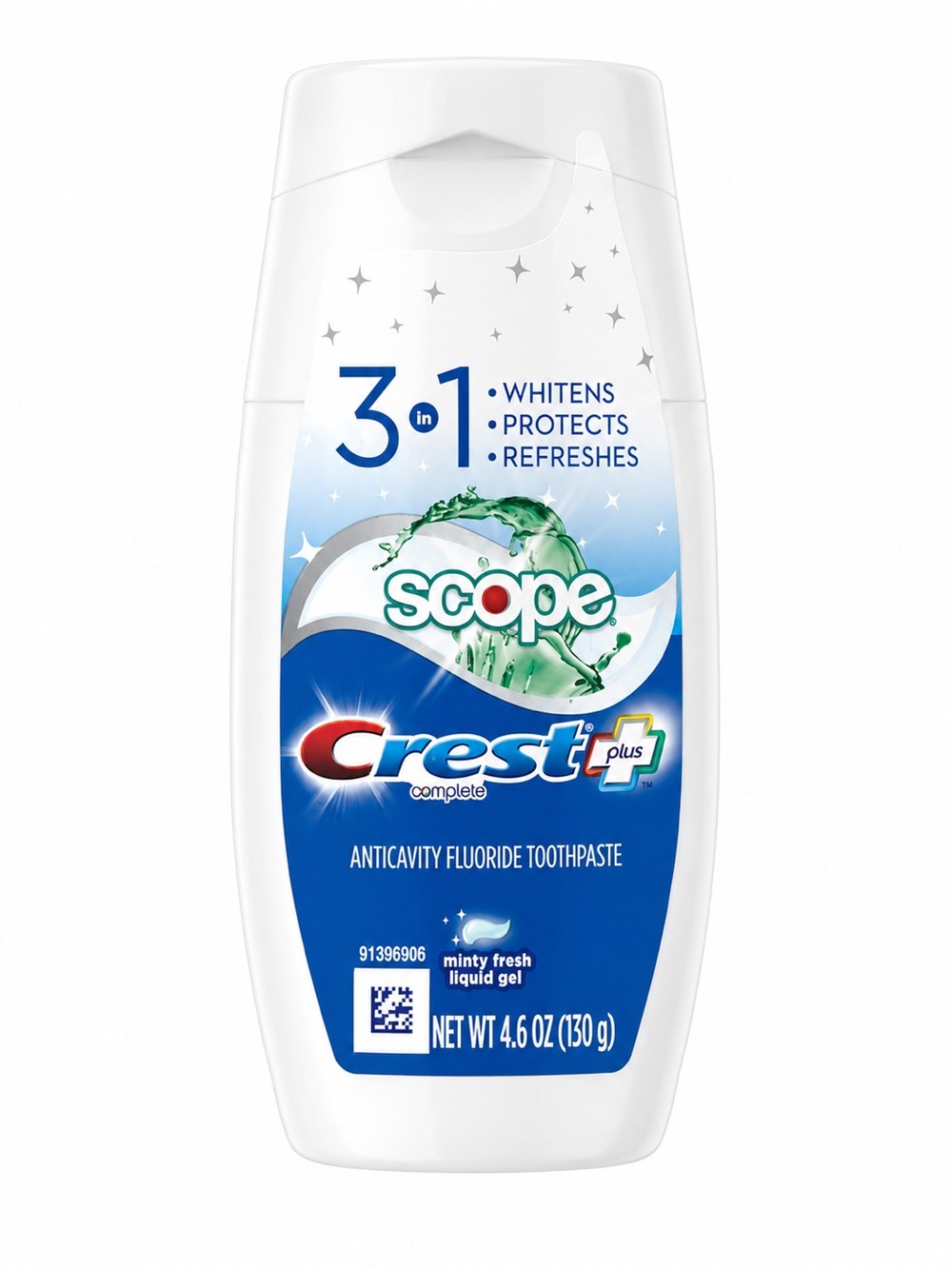 Crest Scope 3-in-1 Anticavity Toothpaste